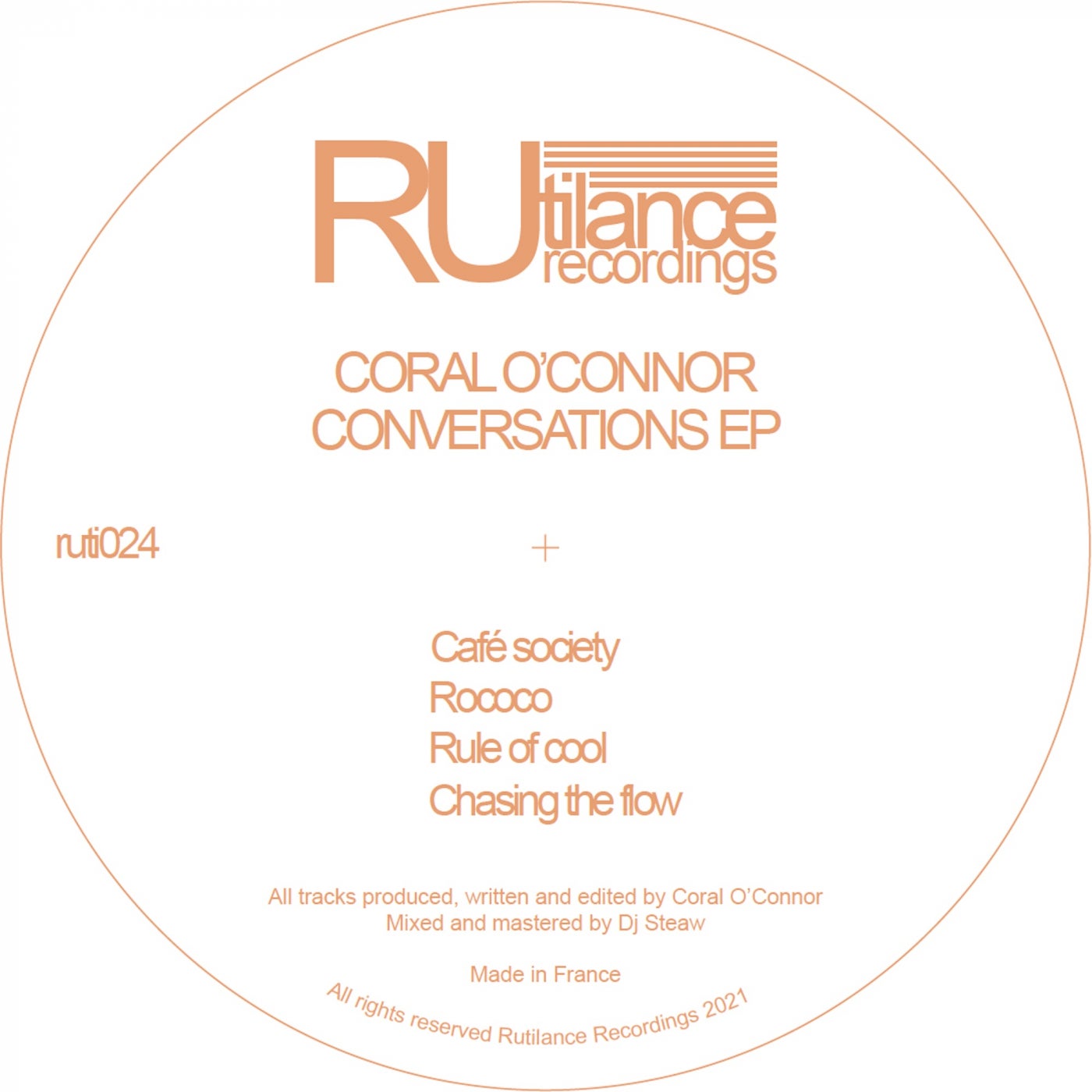 Coral O’Connor – Conversations EP [RUTI024]